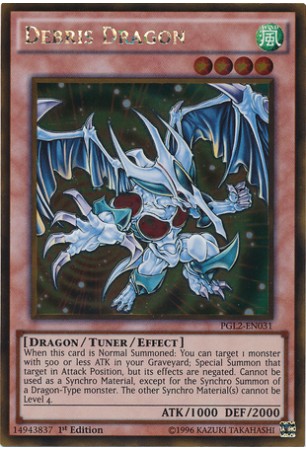 Debris Dragon - PGL2-EN031 - Gold Rare