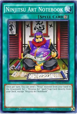 Ninjitsu Art Notebook - MP17-EN117 - Common