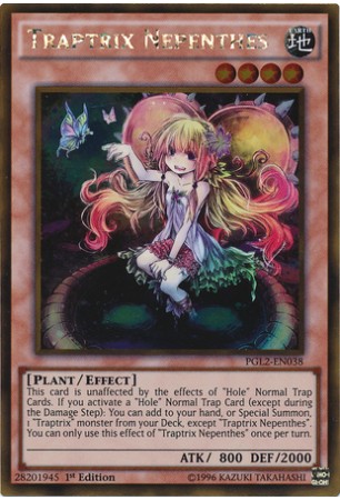 Traptrix Nepenthes - PGL2-EN038 - Gold Rare