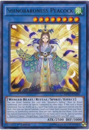 Shinobaroness Peacock - MP17-EN200 - Rare