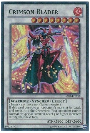 Crimson Blader - AP04-EN008 - Super Rare