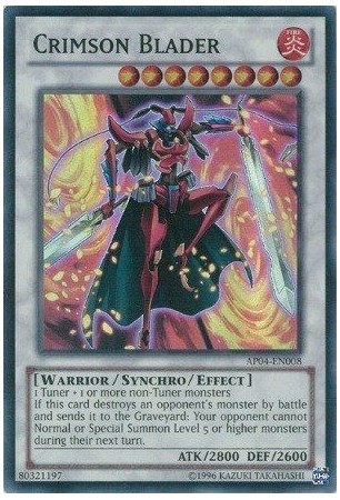 Crimson Blader - AP04-EN008 - Super Rare