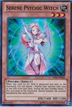 Serene Psychic Witch - AP03-EN004 - Super Rare