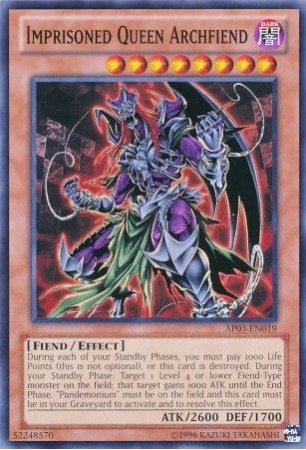 Imprisoned Queen Archfiend - AP03-EN019 - Common