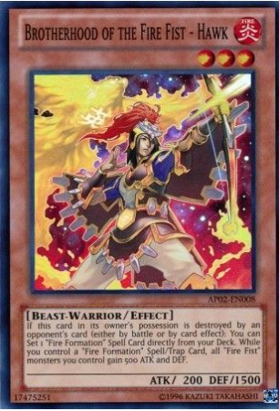 Brotherhood of the Fire Fist - Hawk - AP02-EN008 - Super Rare