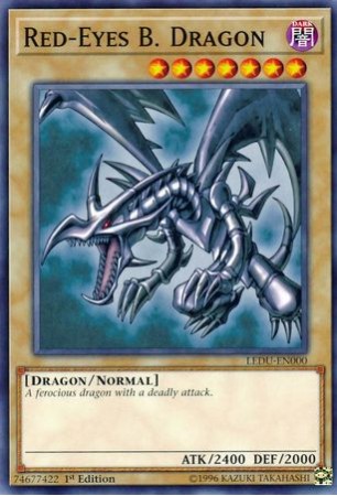 Red-Eyes B. Dragon - LEDU-EN000 - Common