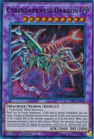 Cyberdarkness Dragon - LEDU-EN024 - Super Rare