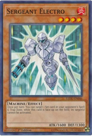 Sergeant Electro - LEDU-EN046 - Common