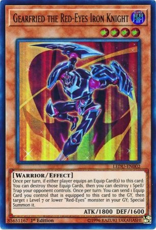 Gearfried the Red-Eyes Iron Knight - LEDU-EN002 - Ultra Rare