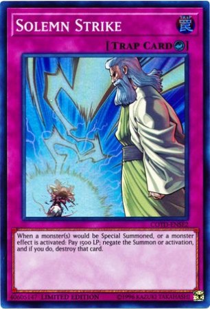 Solemn Strike - COTD-ENSE2 - Super Rare