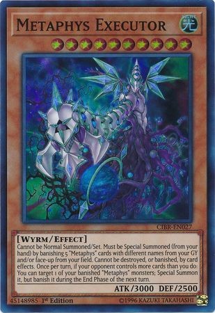 Metaphys Executor - CIBR-EN027 - Super Rare - Duelshop Metaphys Executor - CIBR-EN027 - Super Rare - Duelshop