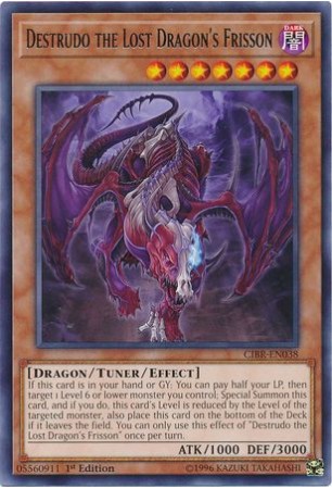 Destrudo the Lost Dragon's Frisson - CIBR-EN038 - Rare