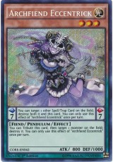 Archfiend Eccentrick CORE-EN042 - Secret Rare