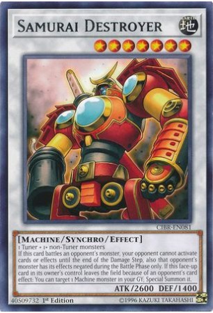 Samurai Destroyer - CIBR-EN081 - Rare