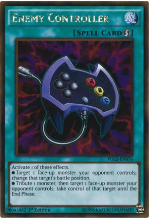 Enemy Controller - PGL2-EN076 - Gold Rare