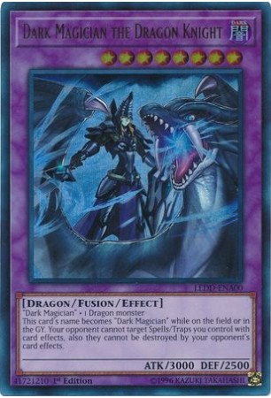 Dark Magician the Dragon Knight - LEDD-ENA00 - Ultra Rare