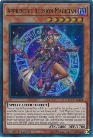 Apprentice Illusion Magician - LEDD-ENA03 - Ultra Rare