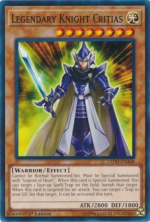 Legendary Knight Critias - LEDD-ENA08 - Common