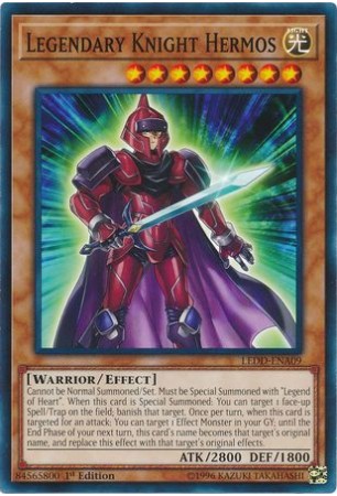 Legendary Knight Hermos - LEDD-ENA09 - Common