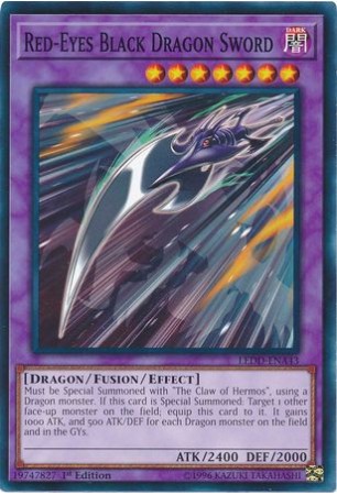 Red-Eyes Black Dragon Sword - LEDD-ENA43 - Common