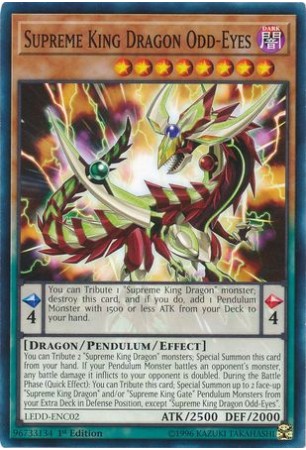 Supreme King Dragon Odd-Eyes - LEDD-ENC02 - Common