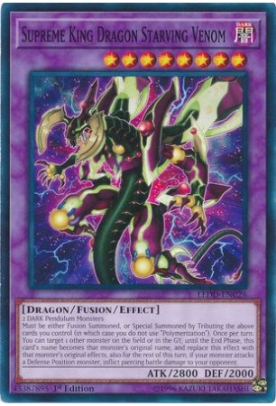 Supreme King Dragon Starving Venom - LEDD-ENC26 - Common