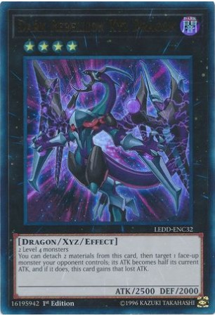 Dark Rebellion Xyz Dragon - LEDD-ENC32 - Ultra Rare