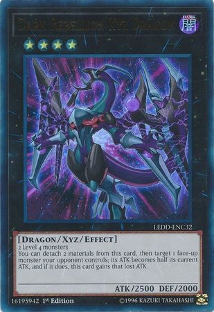 Dark Rebellion Xyz Dragon - LEDD-ENC32 - Ultra Rare - Duelshop