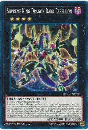 Supreme King Dragon Dark Rebellion - LEDD-ENC33 - Common