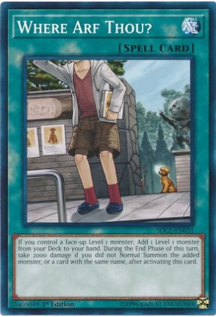 Where Arf Thou? - SDCL-EN031 - Common