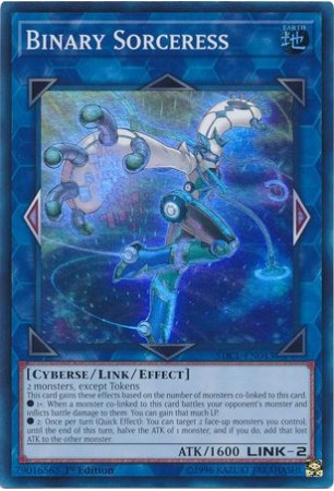 Binary Sorceress - SDCL-EN043 - Super Rare