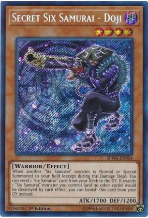 Secret Six Samurai - Doji - SPWA-EN004 - Secret Rare