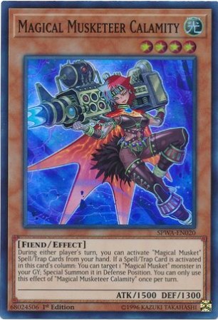 Magical Musketeer Calamity - SPWA-EN020 - Super Rare