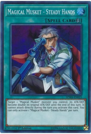 Magical Musket - Steady Hands - SPWA-EN023 - Super Rare