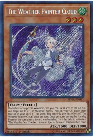 The Weather Painter Cloud - SPWA-EN031 - Secret Rare