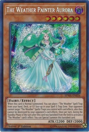 The Weather Painter Aurora - SPWA-EN034 - Secret Rare