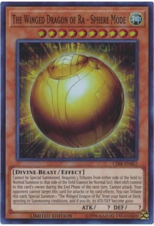 The Winged Dragon of Ra - Sphere Mode - CIBR-ENSE2 - Super Rare