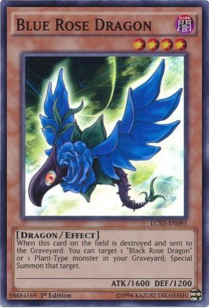 Blue Rose Dragon - LC5D-EN093 - Super Rare