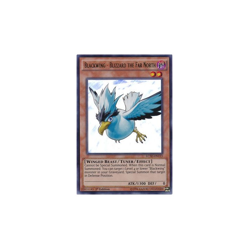 Yu-Gi-Oh! - Blackwing Armed Wing (GLD3-EN039) - Gold Series 3 - Limited Edition