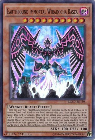 Earthbound Immortal Wiraqocha Rasca - LC5D-EN150 - Super Rare