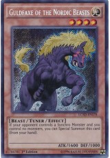 Guldfaxe of the Nordic Beasts - LC5D-EN178 - Secret Rare