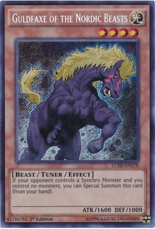 Guldfaxe of the Nordic Beasts - LC5D-EN178 - Secret Rare