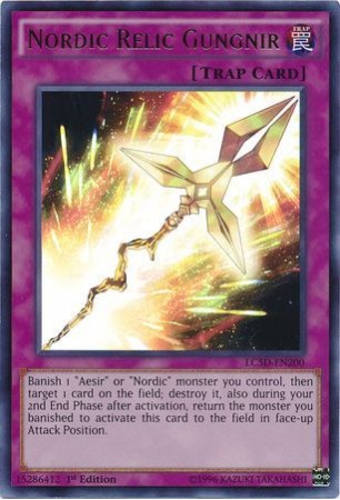 Nordic Relic Gungnir - LC5D-EN200 - Ultra Rare