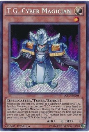 T.G. Cyber Magician - LC5D-EN205 - Secret Rare