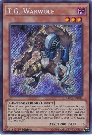 T.G. Warwolf - LC5D-EN209 - Secret Rare