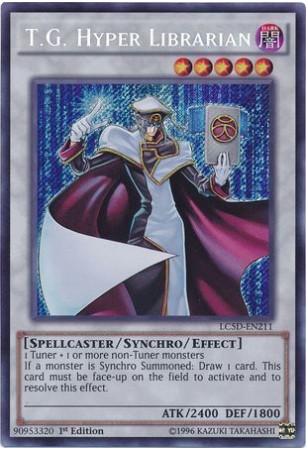 T.G. Hyper Librarian - LC5D-EN211 - Secret Rare