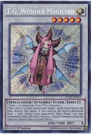 T.G. Wonder Magician - LC5D-EN213 - Secret Rare