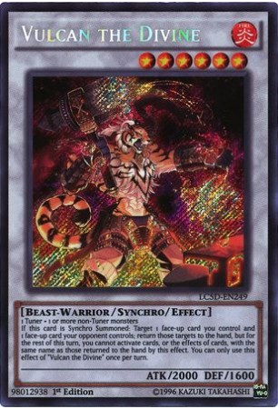 Vulcan the Divine - LC5D-EN249 - Secret Rare