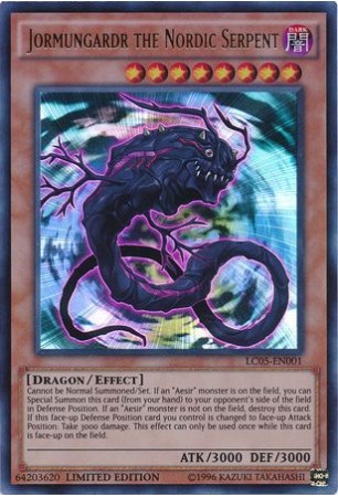 Jormungardr the Nordic Serpent - LC05-EN001 - Ultra Rare