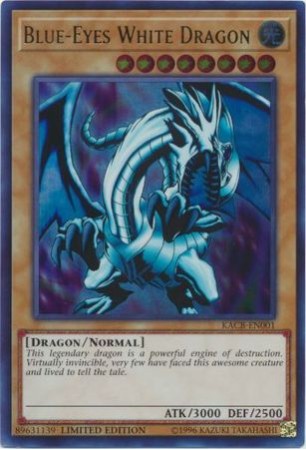 Blue-Eyes White Dragon - KACB-EN001 - Ultra Rare